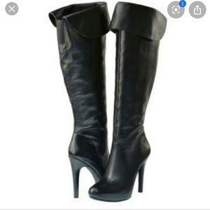 Jessica Simpson Audrey black over the Knee Boots